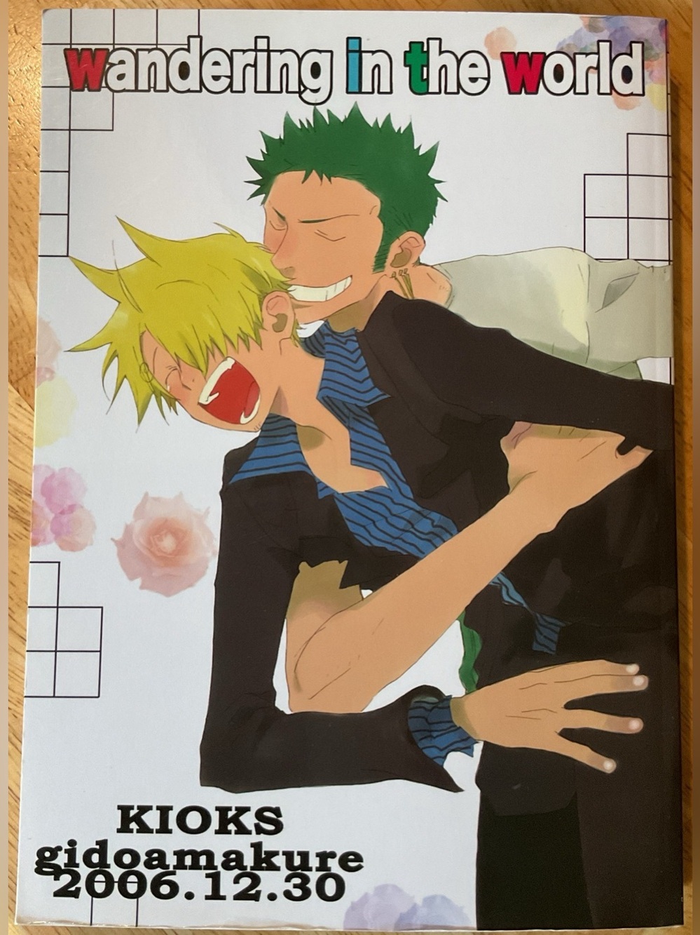 ZoroSan Zoro x Sanji Yaoi Manga Doujinshi Omnibus Reprint Collection by Kioks